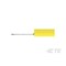 Te Connectivity Ring Terminal, #8 Stud Size, 24 AWG, 300 V, Nylon Insulated, Yellow 2-323916-3 - alternate 3